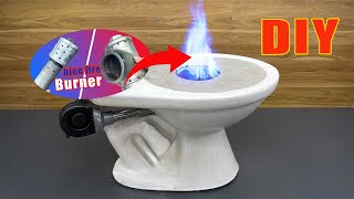 No welding required! Best Waste Oil Stove 2025 | Made from cement and toilet
