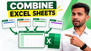 How to Combine Multiple Excel Sheets