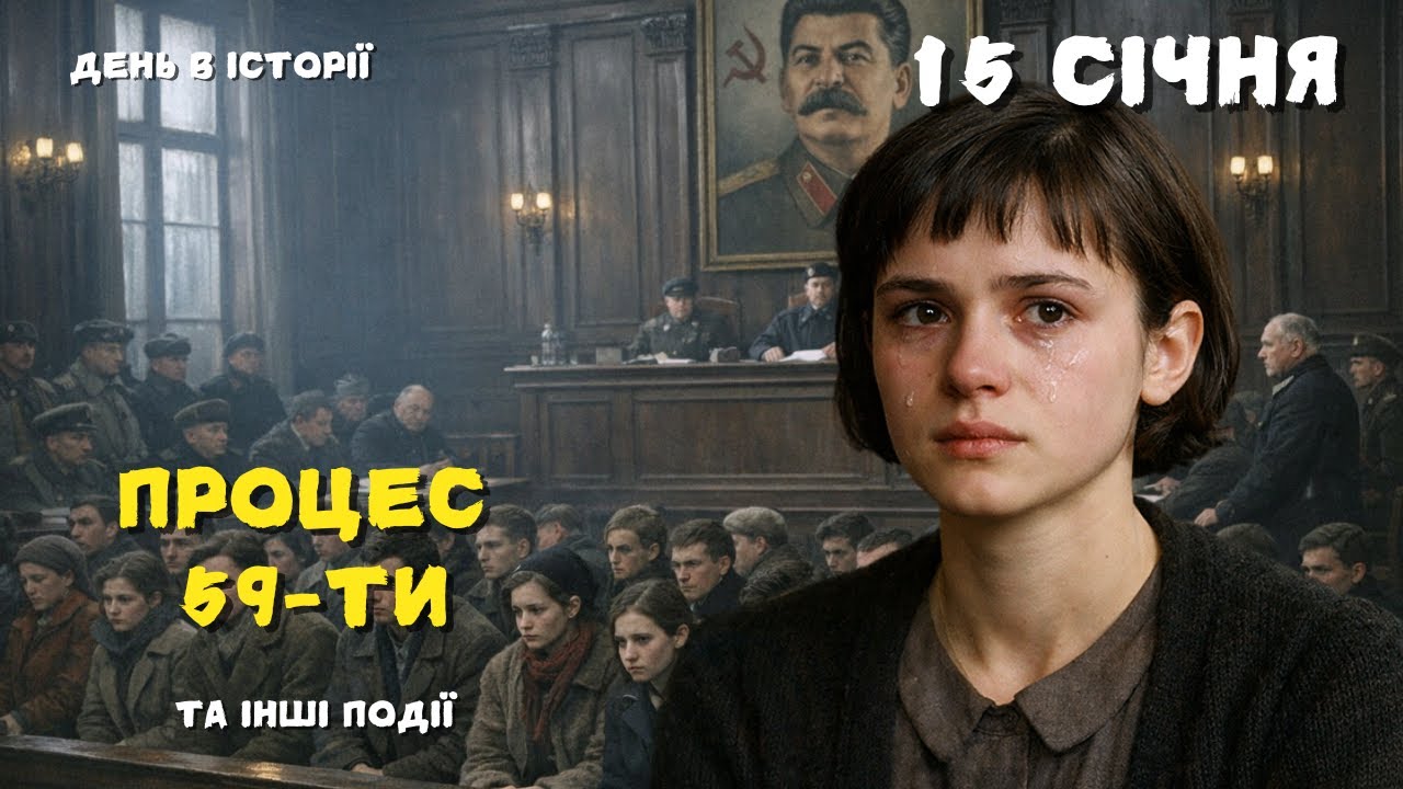 Процес 59-ти, Затвердження Гімну України, Диво на Гудзоні та Інші Події 15 Січня