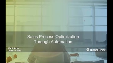 Sales Process Optimization Through Automation