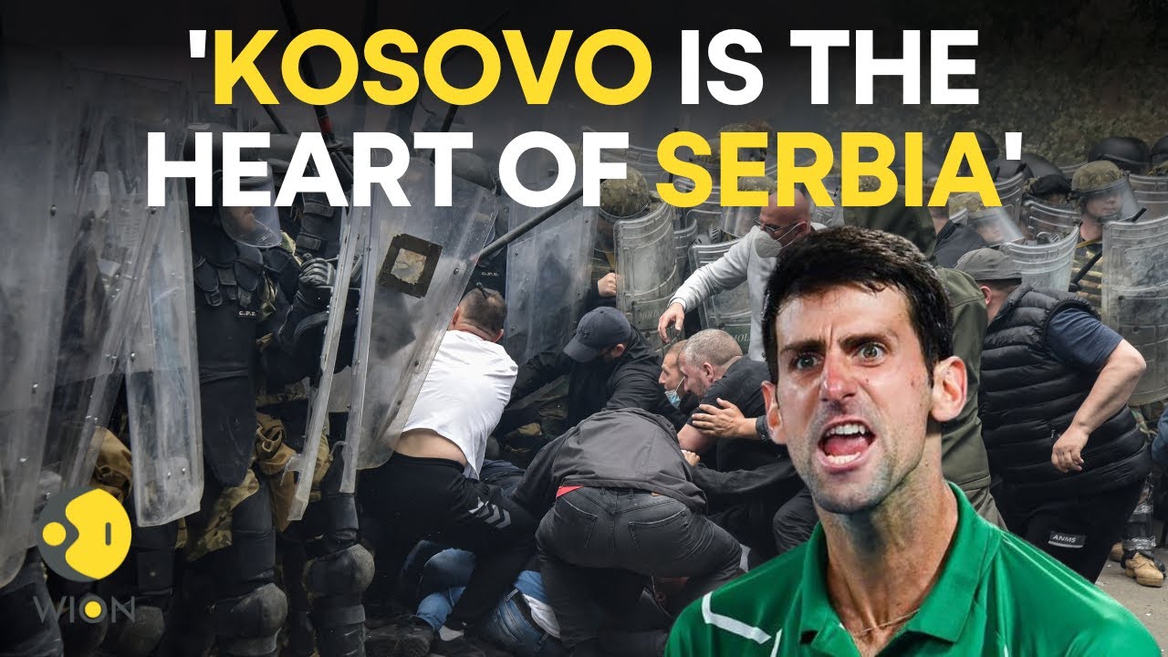 Djokovic calls for a stop to violence after clashes in father’s hometown in Kosovo | WION Live