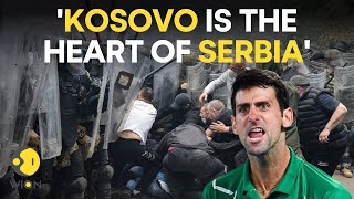 Djokovic calls for a stop to violence after clashes in father's hometown in Kosovo | WION Live