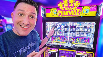 I Spent $56 Playing Funko Funcade Over The Edge and Won So Much!