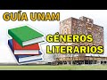 Guía UNAM LITERATURA 📖 [Géneros Literarios]