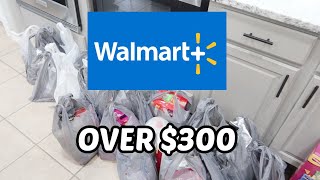 Walmart Stock Up Grocery Haul with Prices
