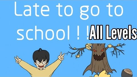 Late To Go To School Day 1-30 All Level Android iOS Full Walkthrough Solution