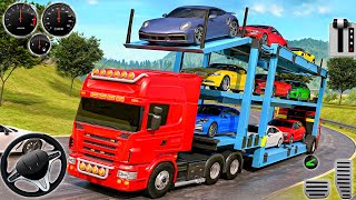 Car Transporter Multistorey Trailer Truck Driving Simulator - Android Gameplay screenshot 4