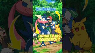 Finally Ash's Is Back In Pokemon Horizons 🤯! #shorts #pokemon