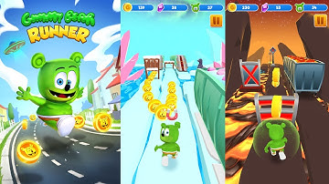 Gummy Bear Run Endless Running Games 2021 #beargame #runninggame #babygame #kidsgame #gummybear