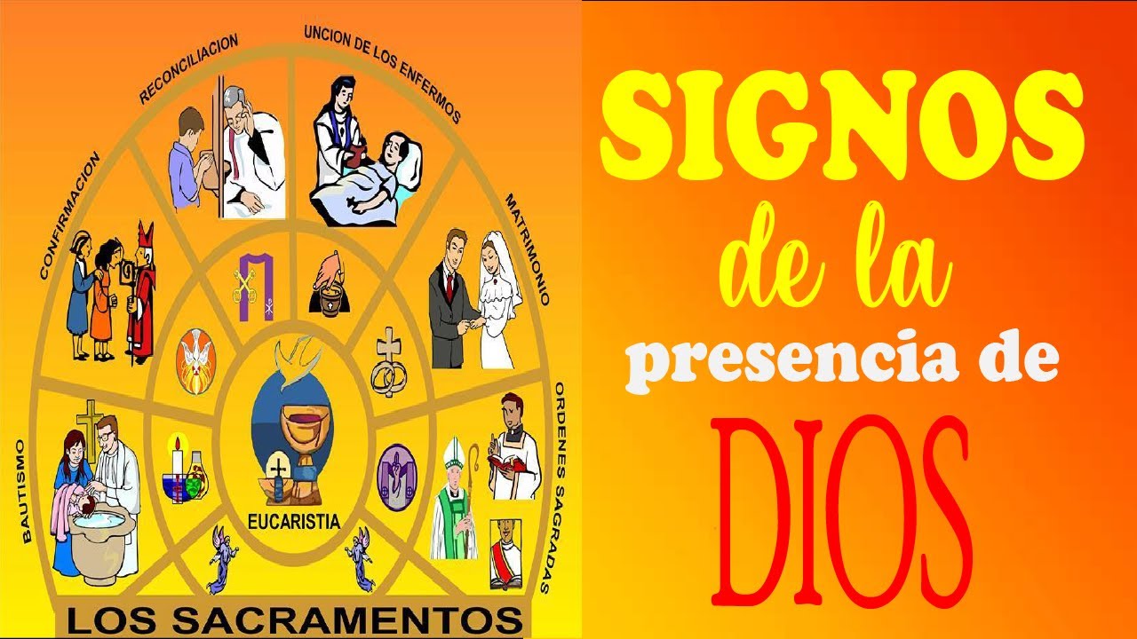 Los sacramentos, SIGNOS de la presencia de Dios - 4to. Año (Tema 2