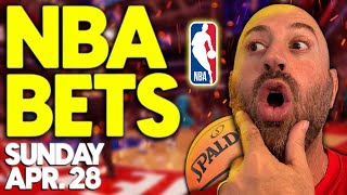 NBA Bets, Picks & Predictions Today (4/28/24) | NBA Parlay of the Day