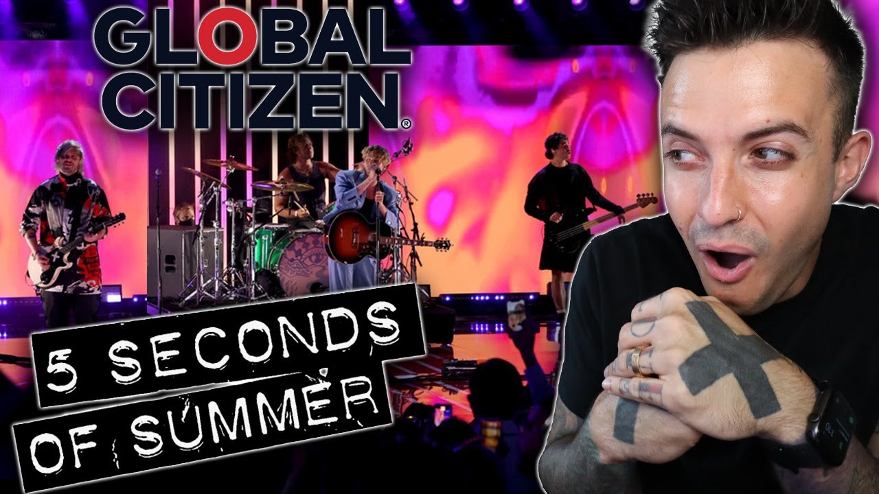 5 Seconds Of Summer - Youngblood (Global Citizen) REACTION