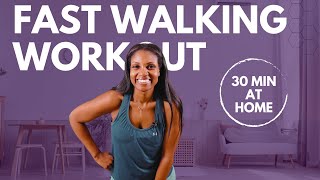 Fast Walking at Home Workout  | 30 Minute Power Walk | Moore2Health