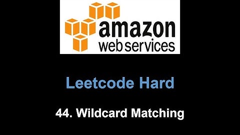 Leetcode 44. Wildcard Matching - (dp)