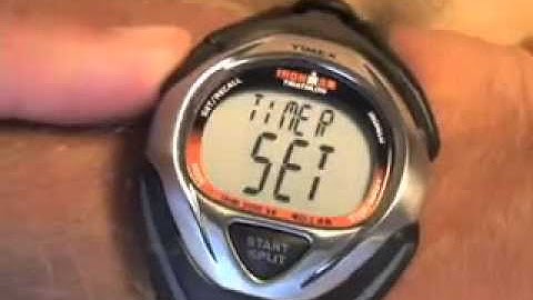 Timex Interval Timers.mpg