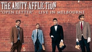 The Amity Affliction - Open Letter (LIVE)