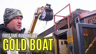 My First Gold Boat Run Did NOT Go as Planned + BEAR ATTACK STORY TIME!