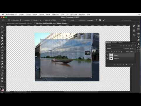 Vidéo: Comment combiner deux images dans Adobe Photoshop : 7 étapes