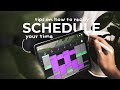 How to really schedule your time properly