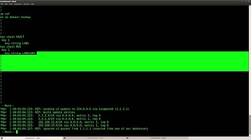 RIP Authentication lab in GNS3