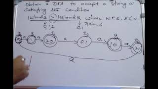 Deterministic Finite Automata|Modulo-K problems|Lec-14|FSM|Automata Theory, vtu syllabus module - 1