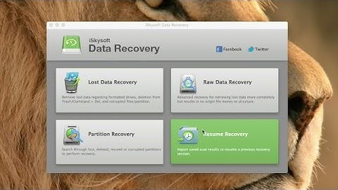 iSkysoft Data Recovery for Mac - How to Recover Unsaved Excel File