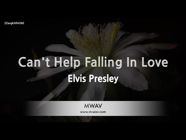 Elvis Presley-Can't Help Falling In Love (Karaoke Version)