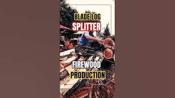 Multi Blade Log Splitter Tool for Firewood Production