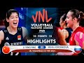 Li Yingying vs Irina Voronkova | China vs Russia | Highlights | VNL 2021 (HD)