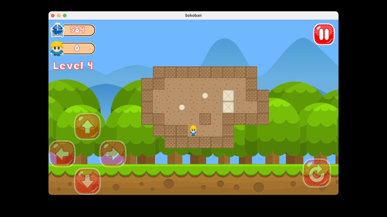 LibGDX - Sokoban Game with source code - YouTube
