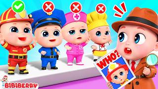 real vs fake firefighter five little babies baby detective