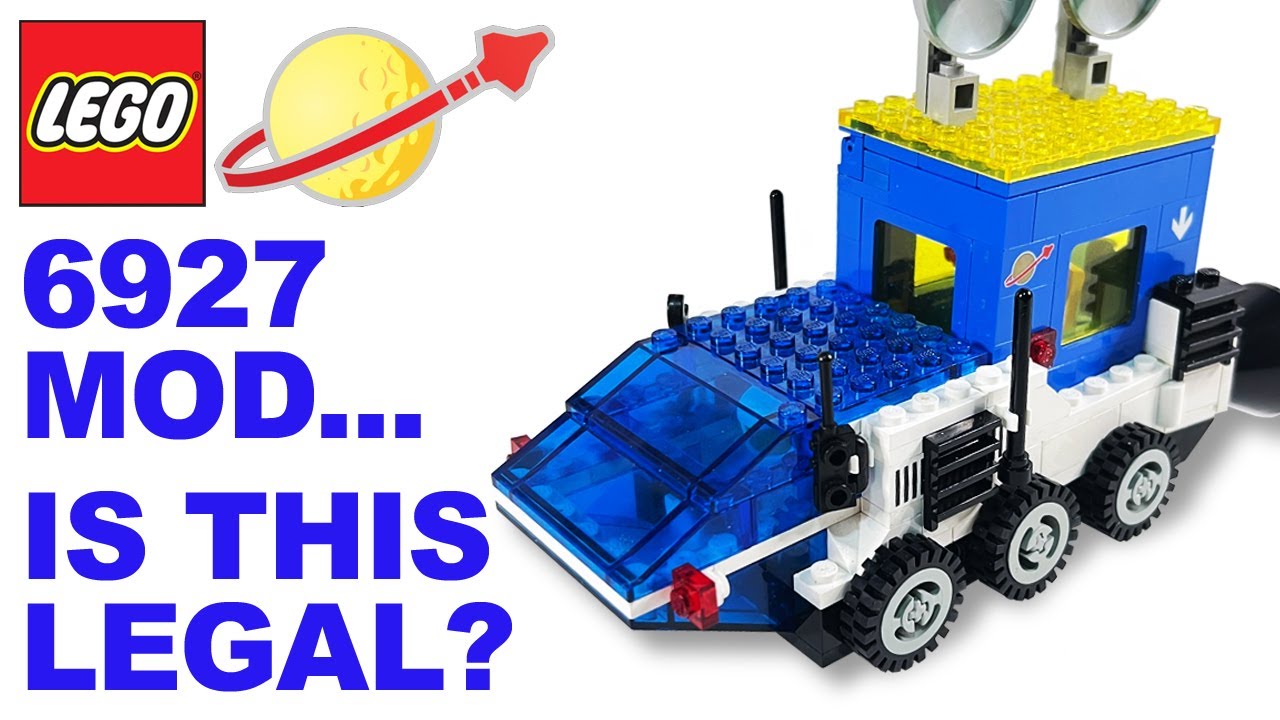 Is it LEGAL to modify Lego Classic Space All-Terrain Vehicle set #6927 - Or leave it alone!