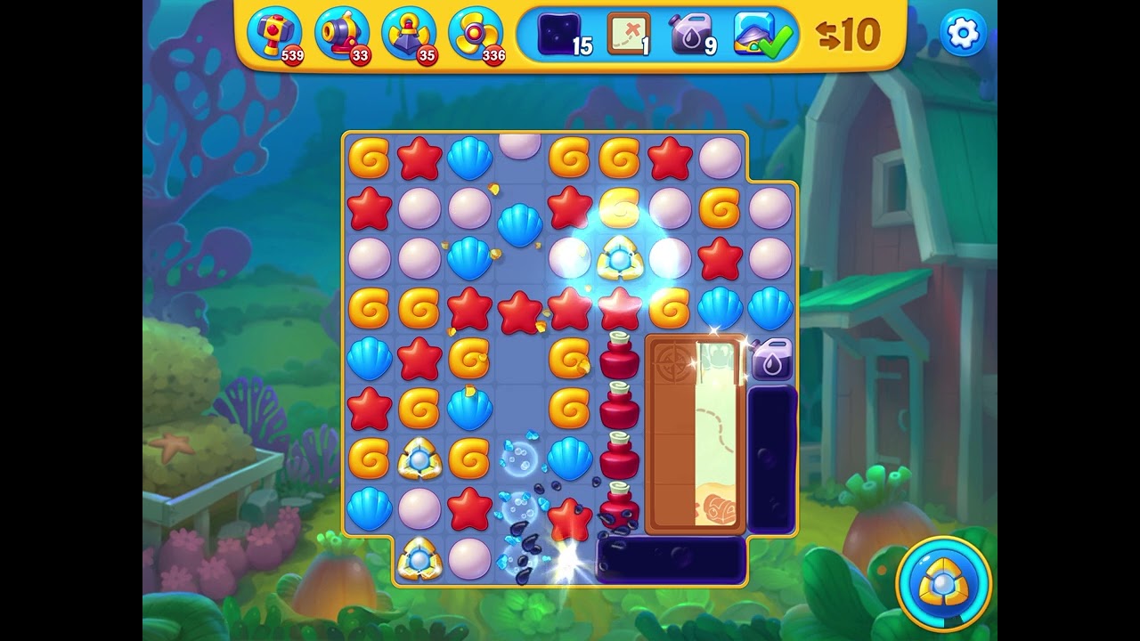 Fishdom level 7991 no boosters フィッシュダム ノーマル [Friend's]