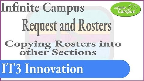Request and Roster Copy into Multiple Sections