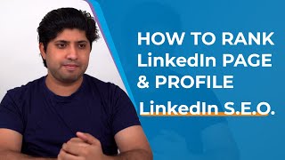 How To Rank Your LinkedIn Page | How To Rank LinkedIn Profile | LinkedIn SEO | LinkedIn Guide