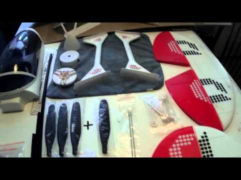 FMS Pitts 1400mm Aerobatic Bi Plane,  Un Boxed, Build