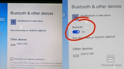 Fix Bluetooth switch on / off missing Windows 10