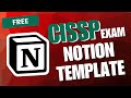 Master CISSP Exam with Notion Template | AnthonyToday