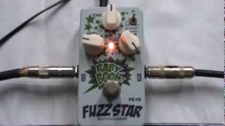 BIYANG FZ-10 FUZZ STAR GUITAR EFFECT DEMO BY CHATREEO - YouTube
