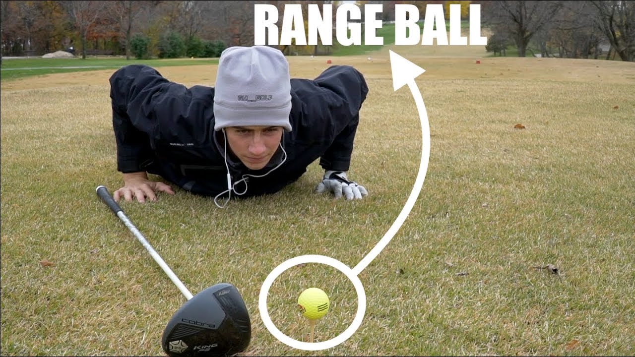 I Played 9 Holes With a Range Ball And This is What Happened... YouTube I Played 9 Holes With a Range Ball And This is What Happened... YouTube