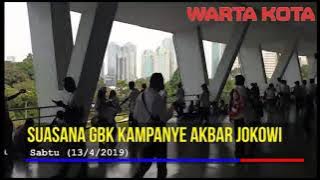 suasana GBK kampanye akbar jokowi maruf