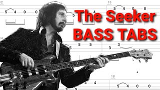 The Who - The Seeker BASS TABS | Tutorial | Lesson