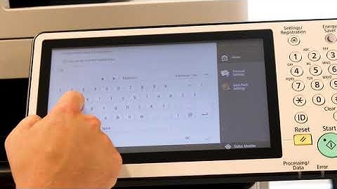 How to Save an Address to Your Address Book on Your Canon MFP