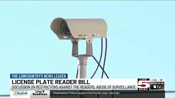 VIDEO: SC lawmakers weigh imposing restrictions on license plate-reading cameras