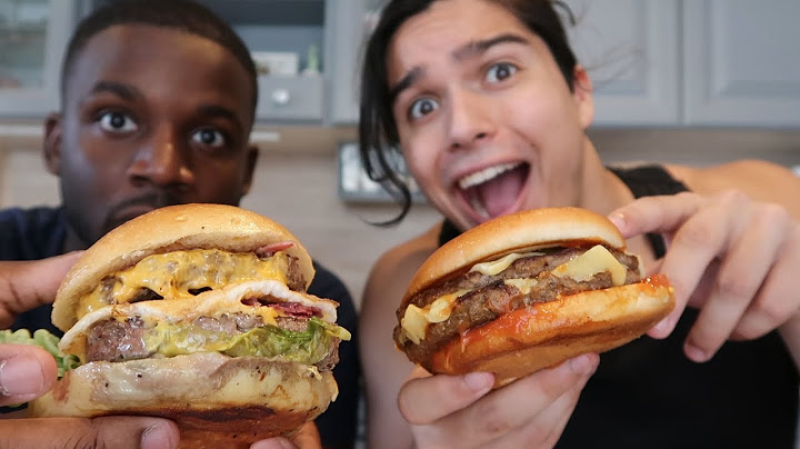 BURGER SIGNATURE MCDO VS BURGER GOURMET DU KEBAB!
