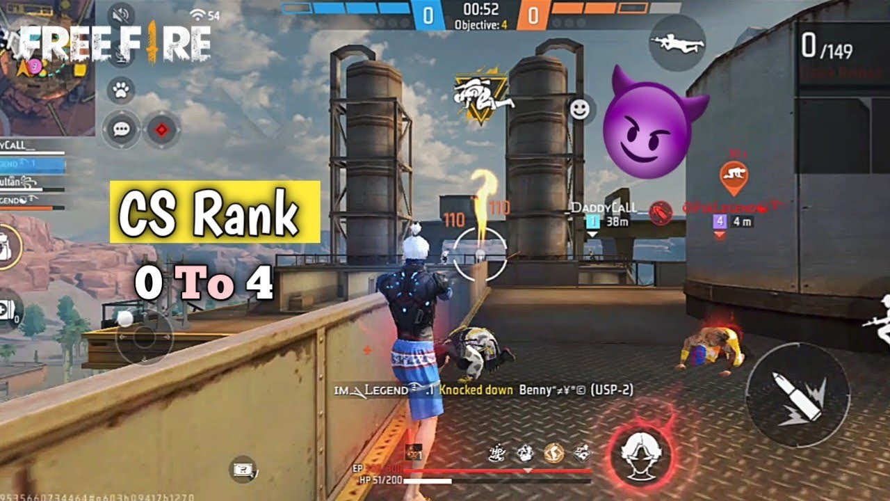 New CS - Ranked Season 🚀 Best Gameplay 🤯 Garena Free Fire 🔥 - YouTube