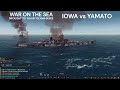 WAR ON THE SEA | Iowa beats Yamato despite magazine fire at close-in start.
