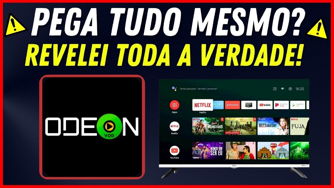 Aplicativo ODEON VOD É Bom? Aplicativo ODEON VOD Como Funciona? Aplicativo ODEON VOD Vale a Pena?