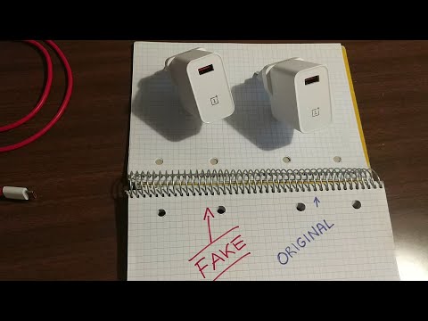 Fake Aliexpress OnePlus Warp Charger 30T Vs original