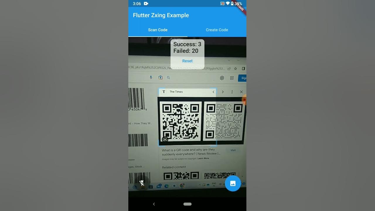 Flutter QR Code Scanner - YouTube